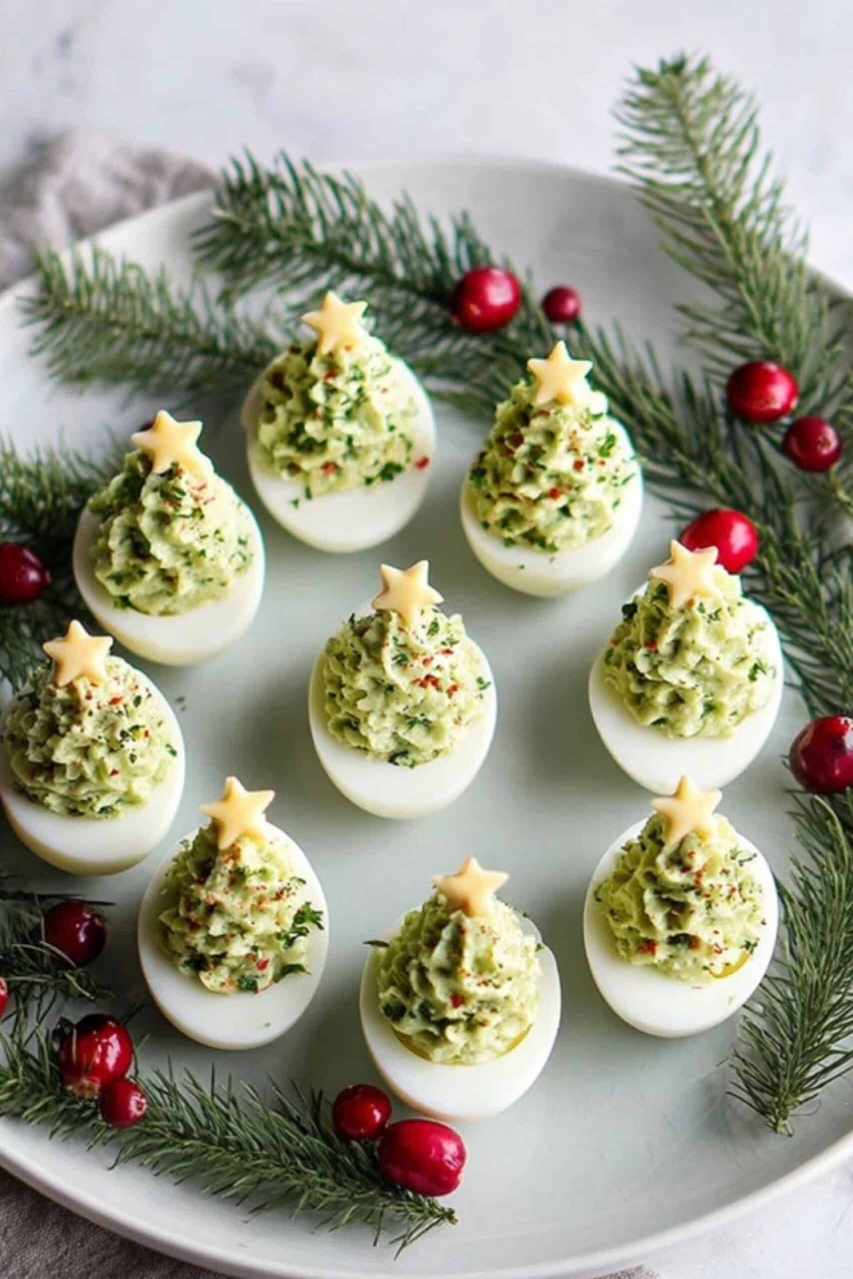 Deviled Egg Christmas Trees: 7 Unique Holiday Delights
